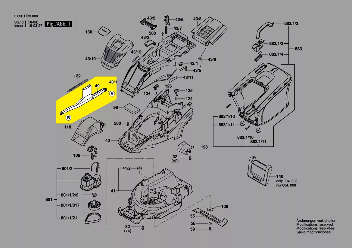 Pièce d\'articulation réf. F 016 L90 027 Bosch